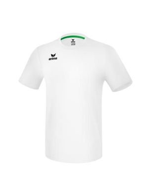T-Shirt Erima Liga Weiß, schnelltrocknend, atmungsaktiv