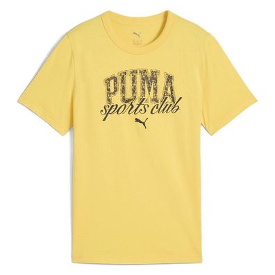 T-Shirt Puma mit Grafikdruck, Gelb