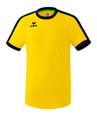 T-Shirt Erima Retro Star Gelb/Schwarz