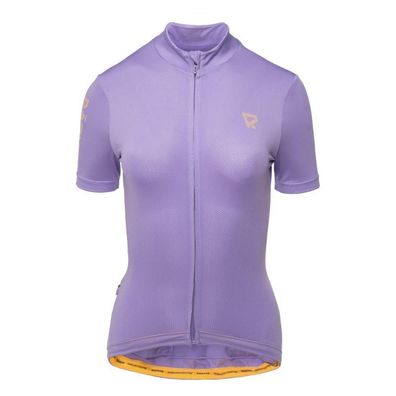 T-Shirt Radvik Fahrradtrikot Damen Violett