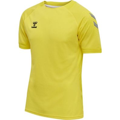 T-Shirt Hummel Hmllead S/S Poly Jersey Gelb Flash