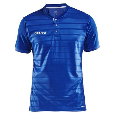 T-Shirt Craft Pro Control Button Blau