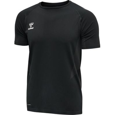 T-Shirt Hummel nahtloser Trainingsjersey schwarz