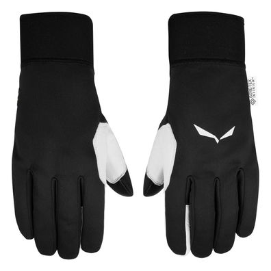 Handschuhe Salewa Sesvenna Windstopper Grip schwarz