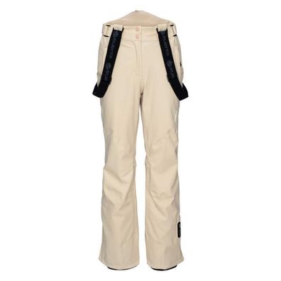 Skihose Iguana Boreta W beige, wasserdicht und atmungsaktiv