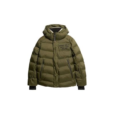 Blouson Superdry Kaki Militaire Ski