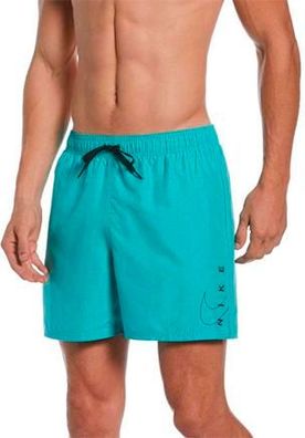 Badeshorts Nike Swoosh Break Blau