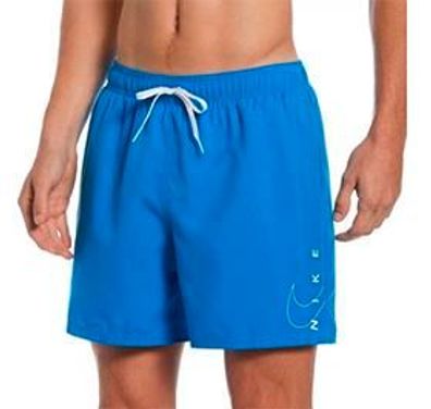 Badeshorts Nike Klassischer Schnitt Blau Herren