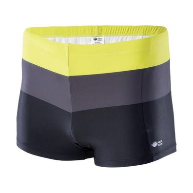 Badehose Aquawave Gestreift Schwarz Gelb