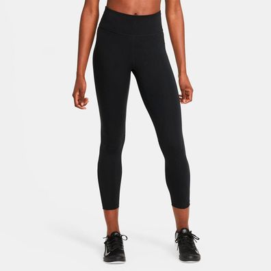Leggings Nike One Damen Schwarz 7/8 Fitness