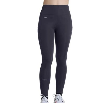 Leggings Bullpadel mit hoher Taille, blau