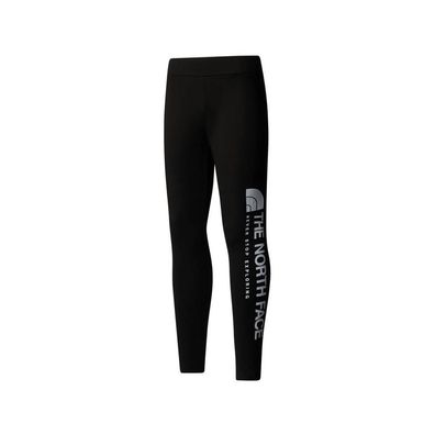 Leggings The North Face Vertical Graphic schwarz
