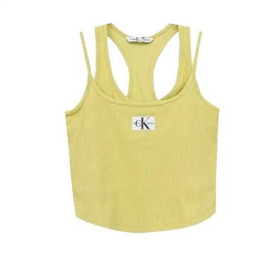 Top Calvin Klein Classic cÃ´tel Gelb