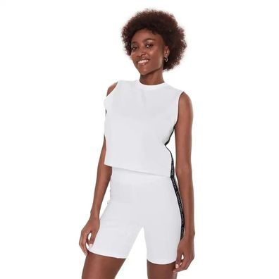 Top Calvin Klein Weiß Damen ßrmellos