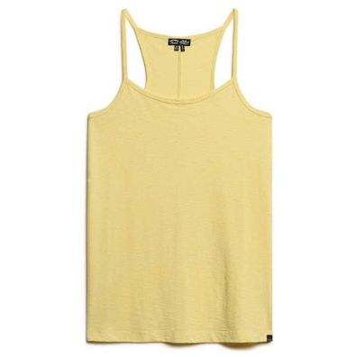 T-Shirt Superdry Damen ßrmellos Gelb