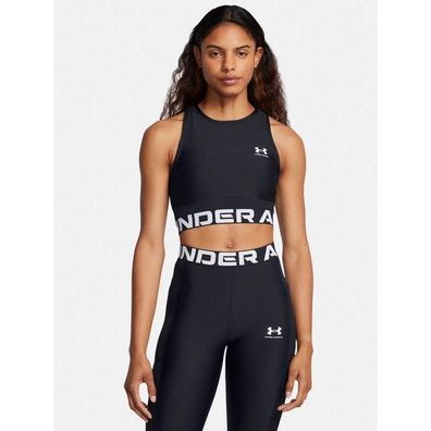 Top Under Armour HeatGear Rib Tank schwarz