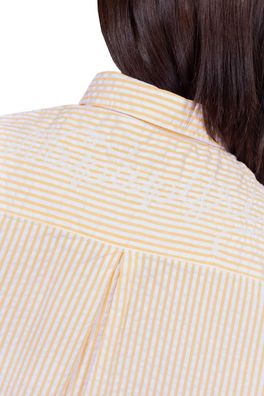 Hemd Napapijri Orange Damen Langarm