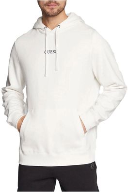 Sweatshirt Guess Weiß mit Kapuze