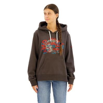 Hoodie Superdry mit Vintage-Logo und Strassverzierung