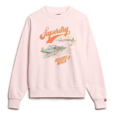 Sweatshirt Superdry mit Souvenir Grafik - Lockerer Schnitt