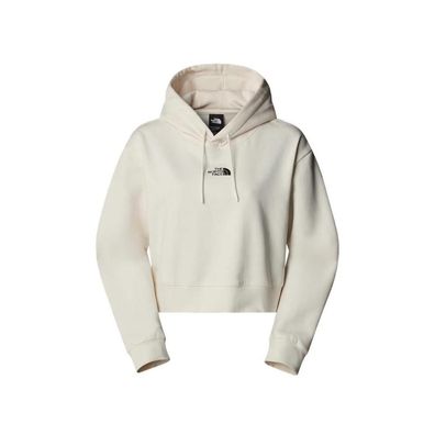 Sweatshirt The North Face Essential Crop Hoodie Weiß
