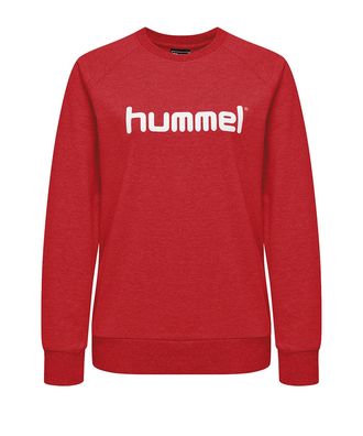 Sweatshirt Hummel Hmlgo Cotton Logo Rot