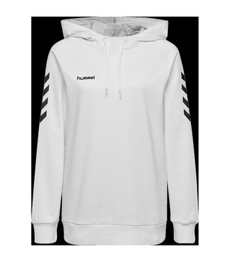 Sweatshirt Hummel Weiß mit Kapuze