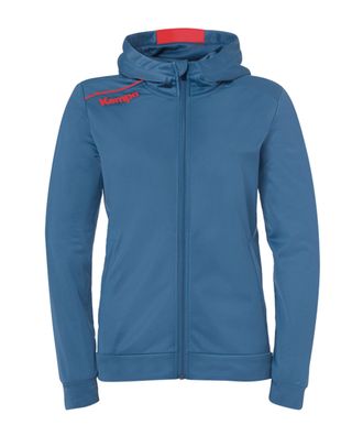Veste Kempa Player grau ice/rot fluo