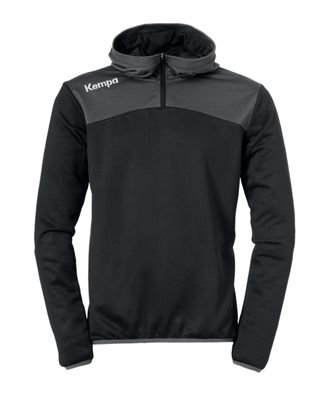 Sweatshirt Kempa Emotion 2.0 mit Kapuze und 1/4 Reißverschluss