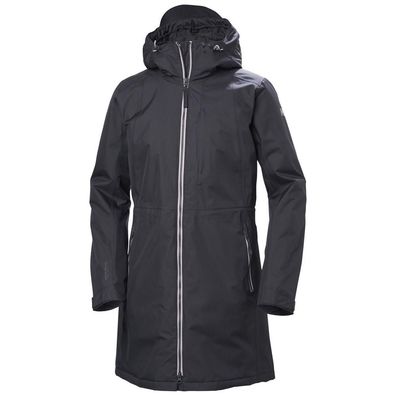 Damen Mantel Helly Hansen Westport wasserdicht schwarz
