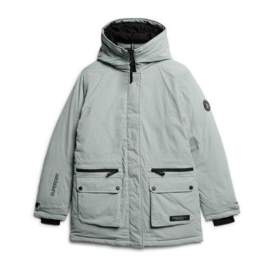 Parka Superdry City Steppjacke Grau