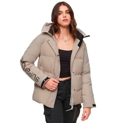Damen Steppparka Superdry mit Kapuze City Wind