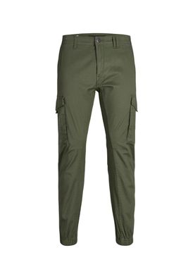Hose Jack & Jones Slim Fit Cargo Grén