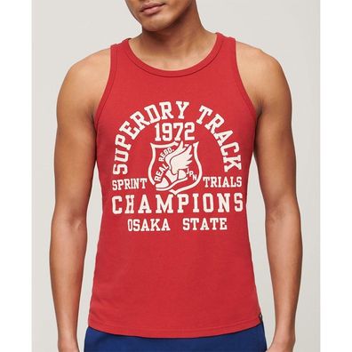 Tanktop Superdry Rotes Design