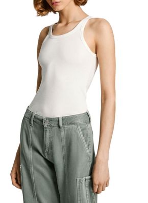 T-Shirt Pepe Jeans Weiß ßrmellos