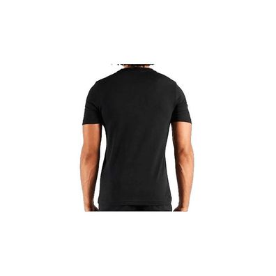 T-Shirt Kappa Basic Cafers Schwarz