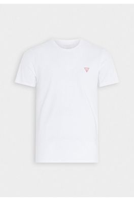 T-Shirt Guess Weiß Slim Fit Rundhalsausschnitt