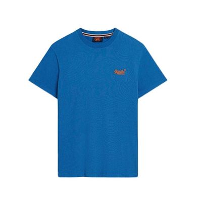 T-Shirt Superdry Essential Logo Blau