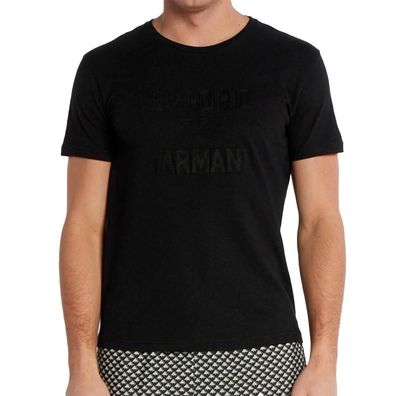 T-Shirt Armani Herren Schwarz