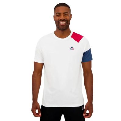 T-Shirt Le Coq Sportif Weiß Regular Fit