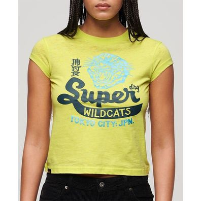 T-Shirt Superdry Slim Fit mit Grafikdruck