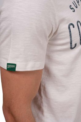 T-Shirt Superdry mit Vintage-Schwarz