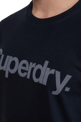 T-Shirt Superdry Relaxed Fit Marineblau