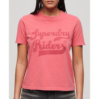 T-Shirt Superdry mit Relaxed Fit und Print
