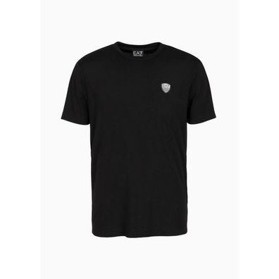 T-Shirt Armani Klassischer Schnitt Schwarz