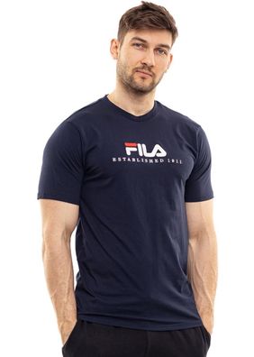T-Shirt Fila Regular Fit Blau