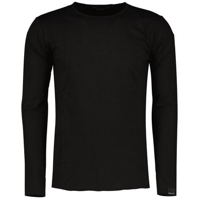 Langarmshirt Replay Slim Fit Schwarz