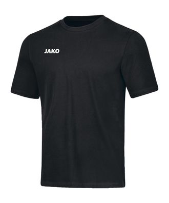 T-Shirt Jako Base schwarz, Bio-Baumwolle, Unisex
