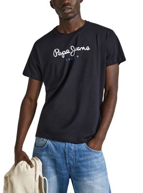 T-Shirt Pepe Jeans Schwarz Regular Fit