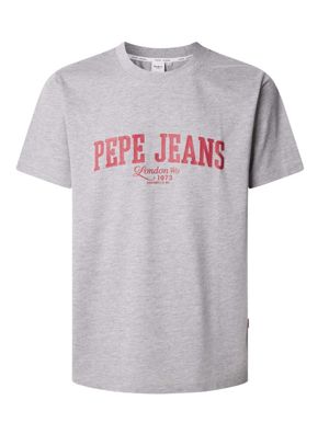 T-Shirt Pepe Jeans Grau mit Druck